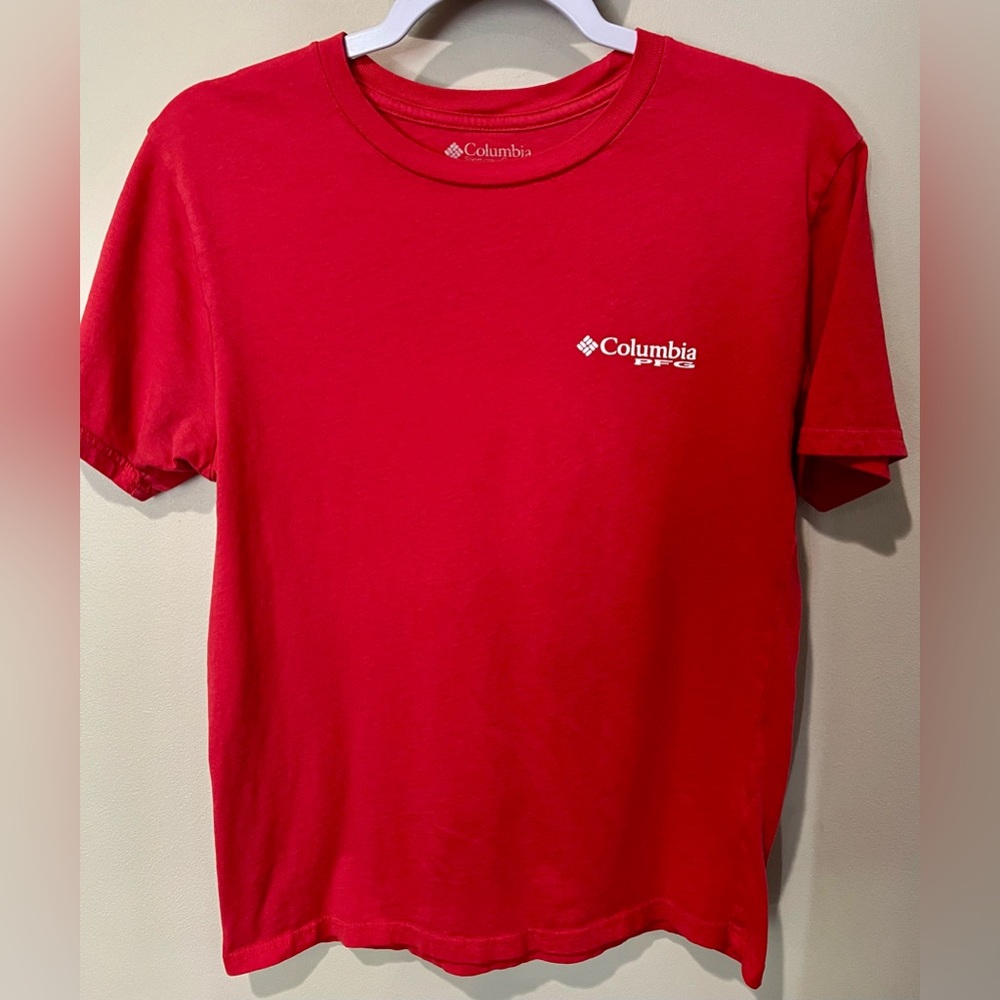 Columbia Men's Red PFG T-Shirt